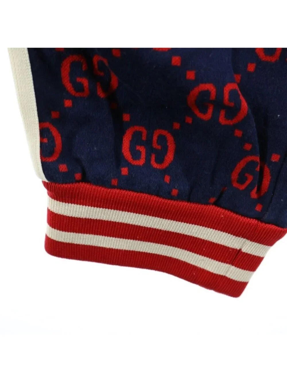 Gucci Jacquard Sweatpants GG All Over Print Navy